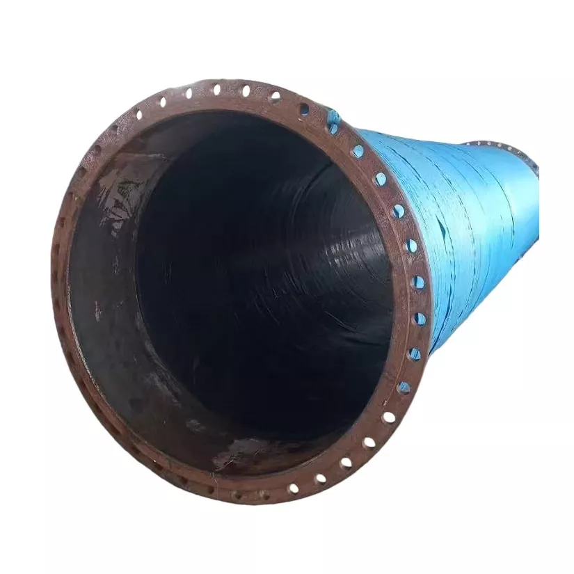 Paano Mapapabuti ng Wire Reinforced Malaking Diameter Flanged Rubber Hose ang Heavy-Duty Material Transfer Efficiency Paano Mapapabuti ng Wire Reinforced Malaking Diameter Flanged Rubber Hose ang Heavy-Duty Material Transfer Efficiency