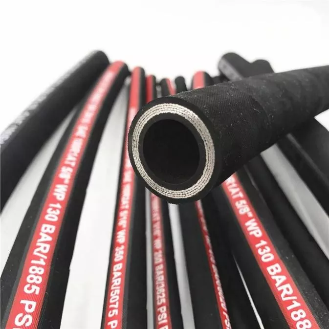 Apat na Layer na Steel Wire Wound Hose