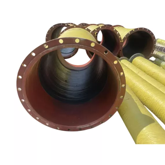 Malaking Diameter Dredging Flanged Rubber Hose