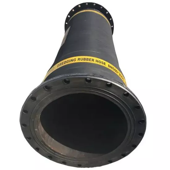 Malaking Diameter Heavy-Duty Flanged Rubber Hose