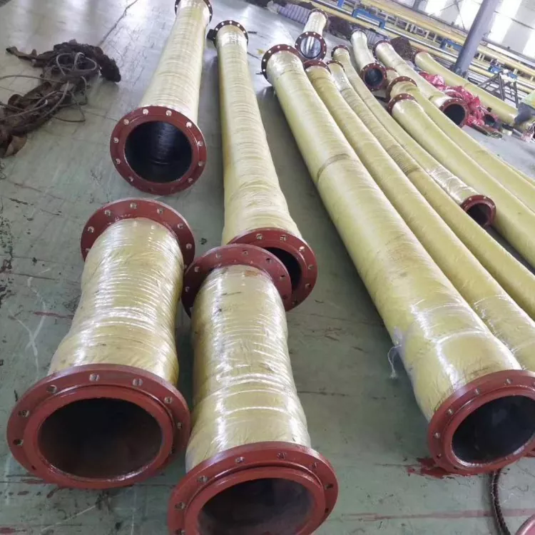 Malaking Diameter Heavy-Duty Flanged Rubber Hose
