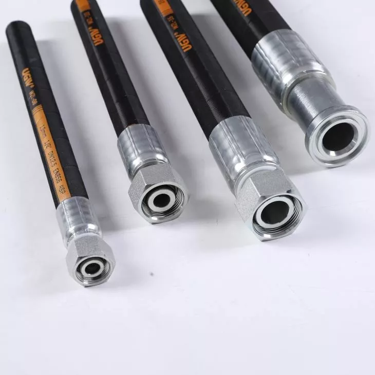 Anim na Layer na Steel Wire Wound Hose
