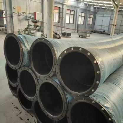 Steel Wire Spiral Reinforced Malaking Diameter Rubber Hose
